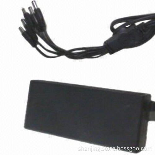 CCTV Power Adapter with 90W Power AC/DC Connector, 100-240AC Input Voltage